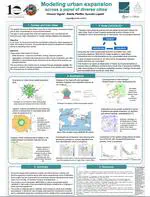 Modeling urban expansion across a panel of diverse cities