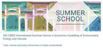 Organization of the 5th CIRED International Summer School in Economic modelling of Environment, Energy and Climate